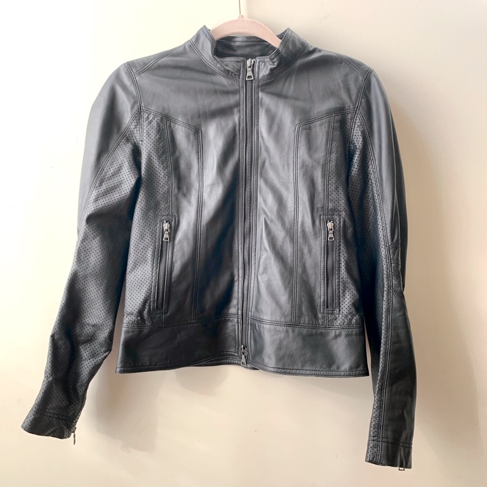 RARE FIND. VSX genuine lamb leather jacket! SM